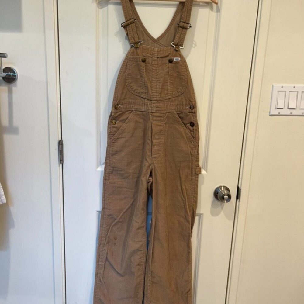 Vintage Lee cordury overalls
